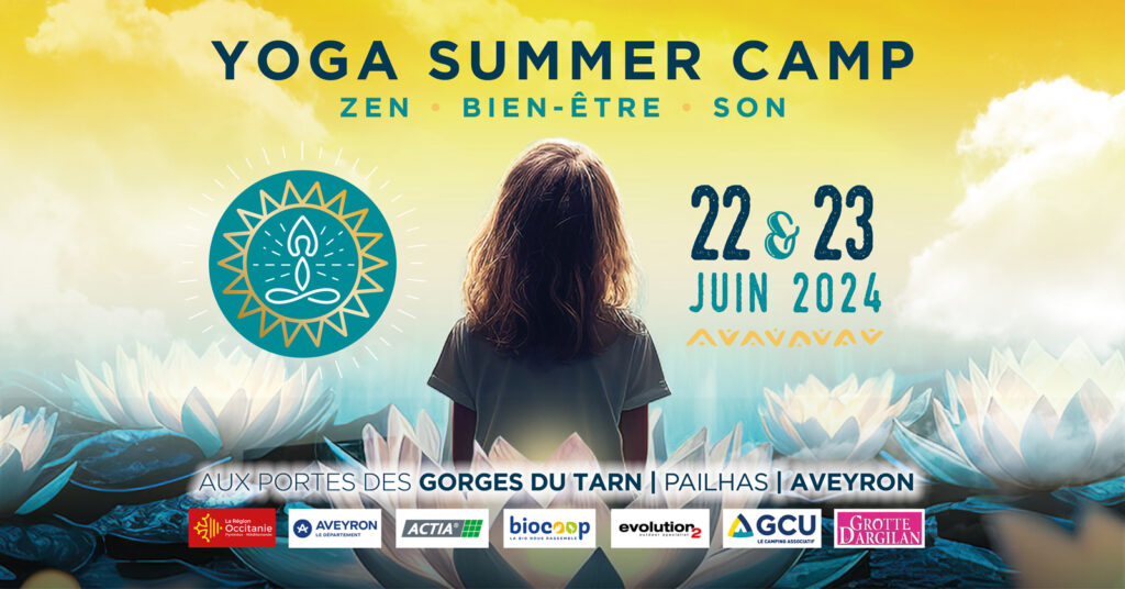 Affiche du prochain Yoga Summer Camp
