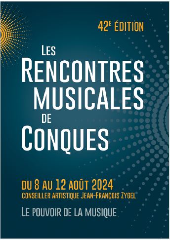 Rencontres Musicales de Conques -affiche