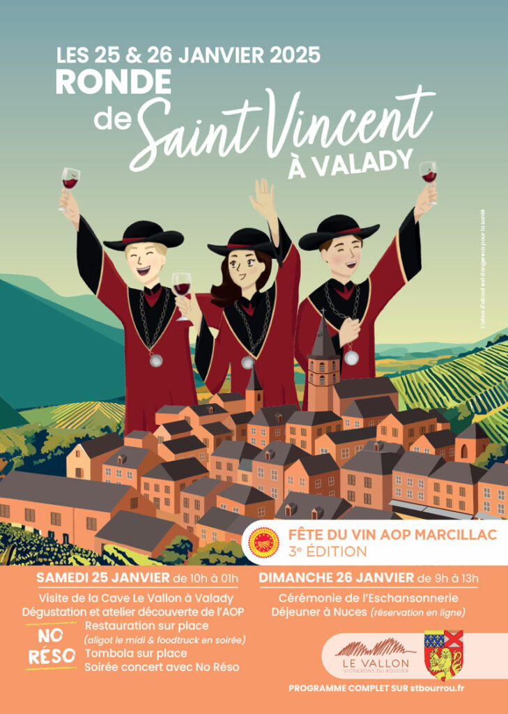 Affiche Saint-Vincent 2025